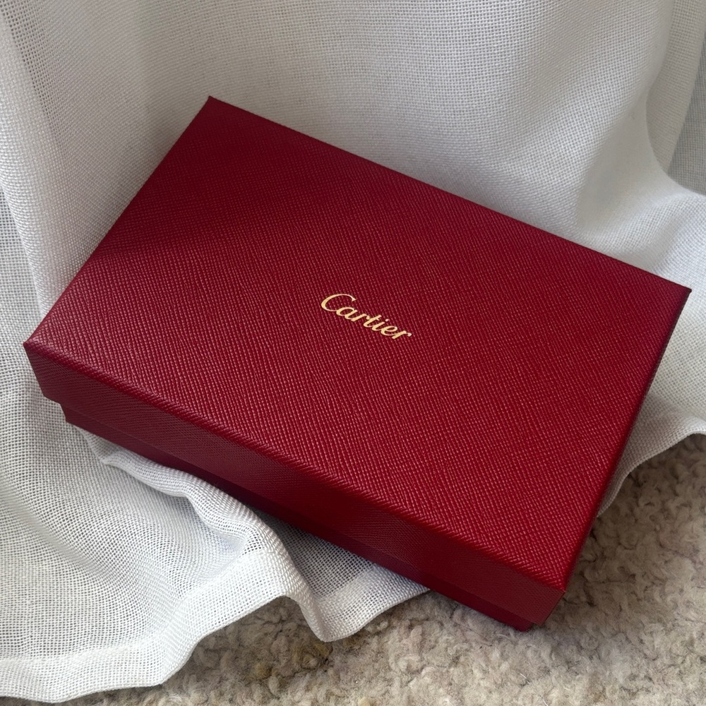 Cartier Luxurious Red Box